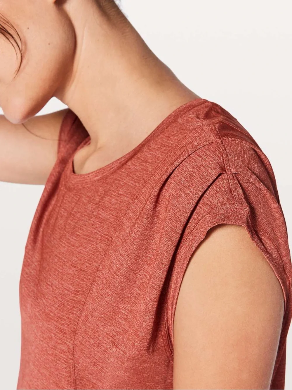 Lululemon Orange Gait Keeper Short Sleeve Top